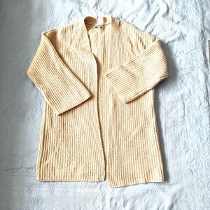 Cozy Cream Open-Front Sweater Elizabeth and James